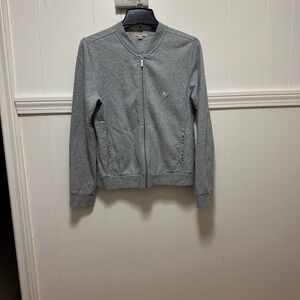 Burberry Light Gray Knit Sweater